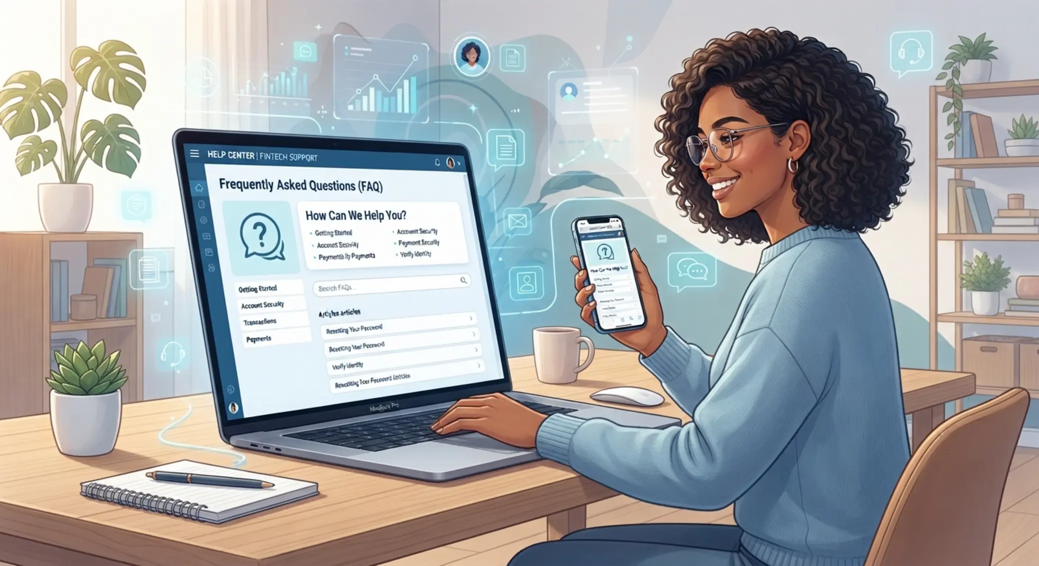 FAQ sur Apple Pay et Paysafecard Illustration FAQ sur les paiements en ligne sécurisés