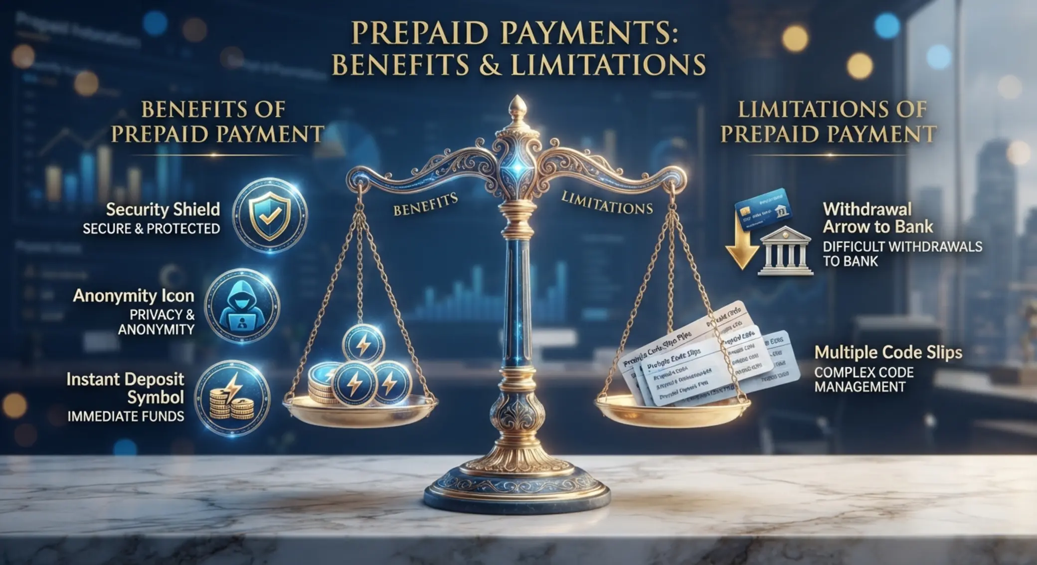 Comparatif visuel des avantages et limites du paiement Paysafecard